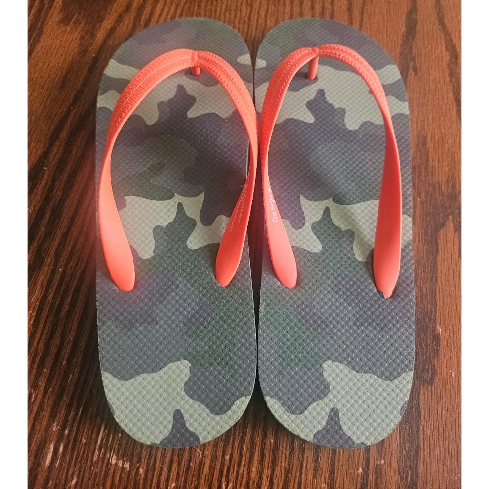 Cat & Jack Youth Sam Slip On Camoflauge Flip Flop